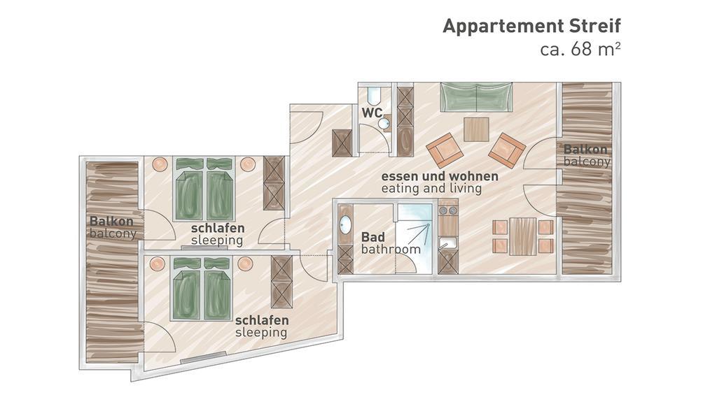 Sonnental Residenz - Appartementhaus In Кицбюел Екстериор снимка